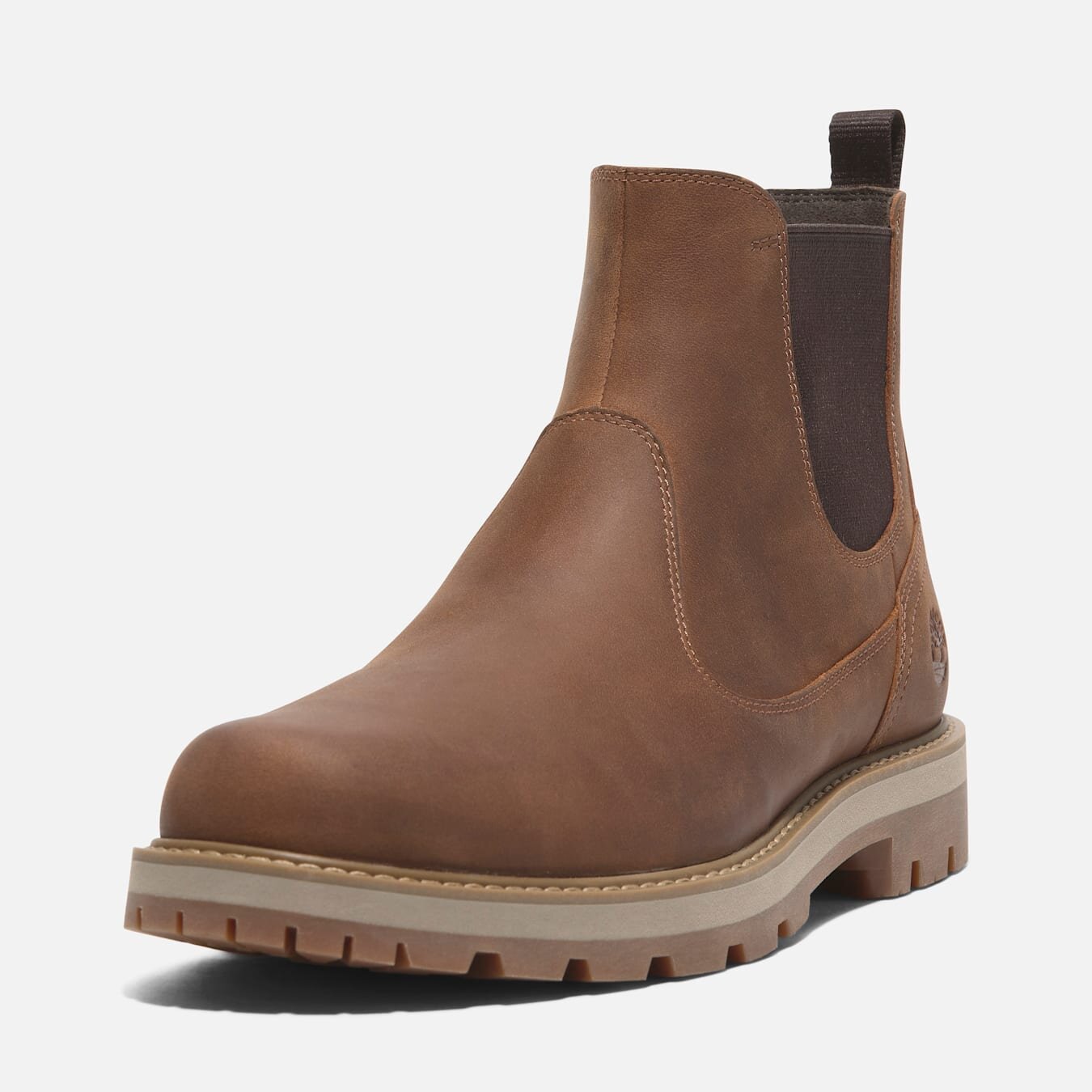 Erkek Britton Road Boğazlı KahverengiChelsea Bot - Rust Full Grain