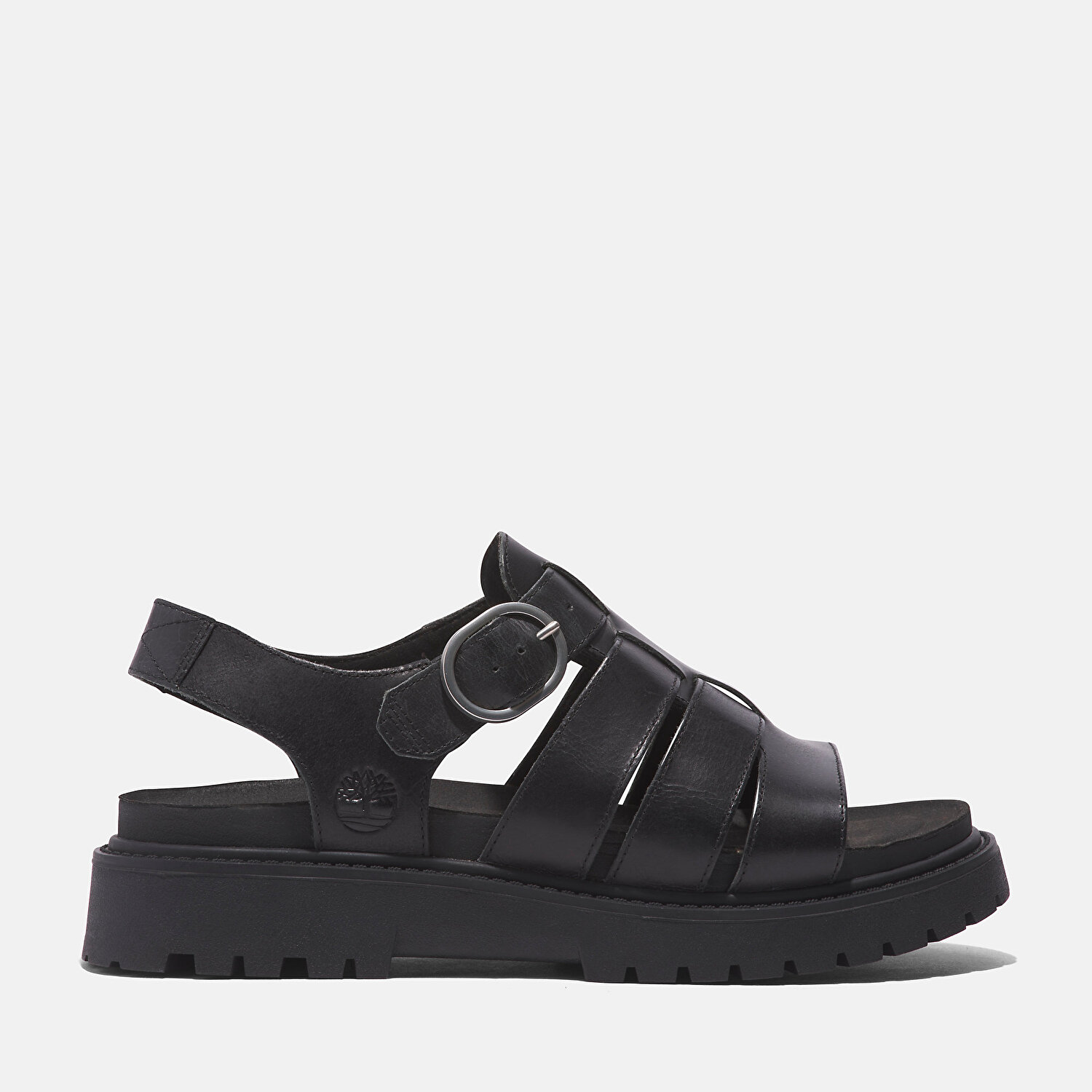 Kad n Clairemont Way Siyah Fisherman Sandalet Black Full Grain Timberland