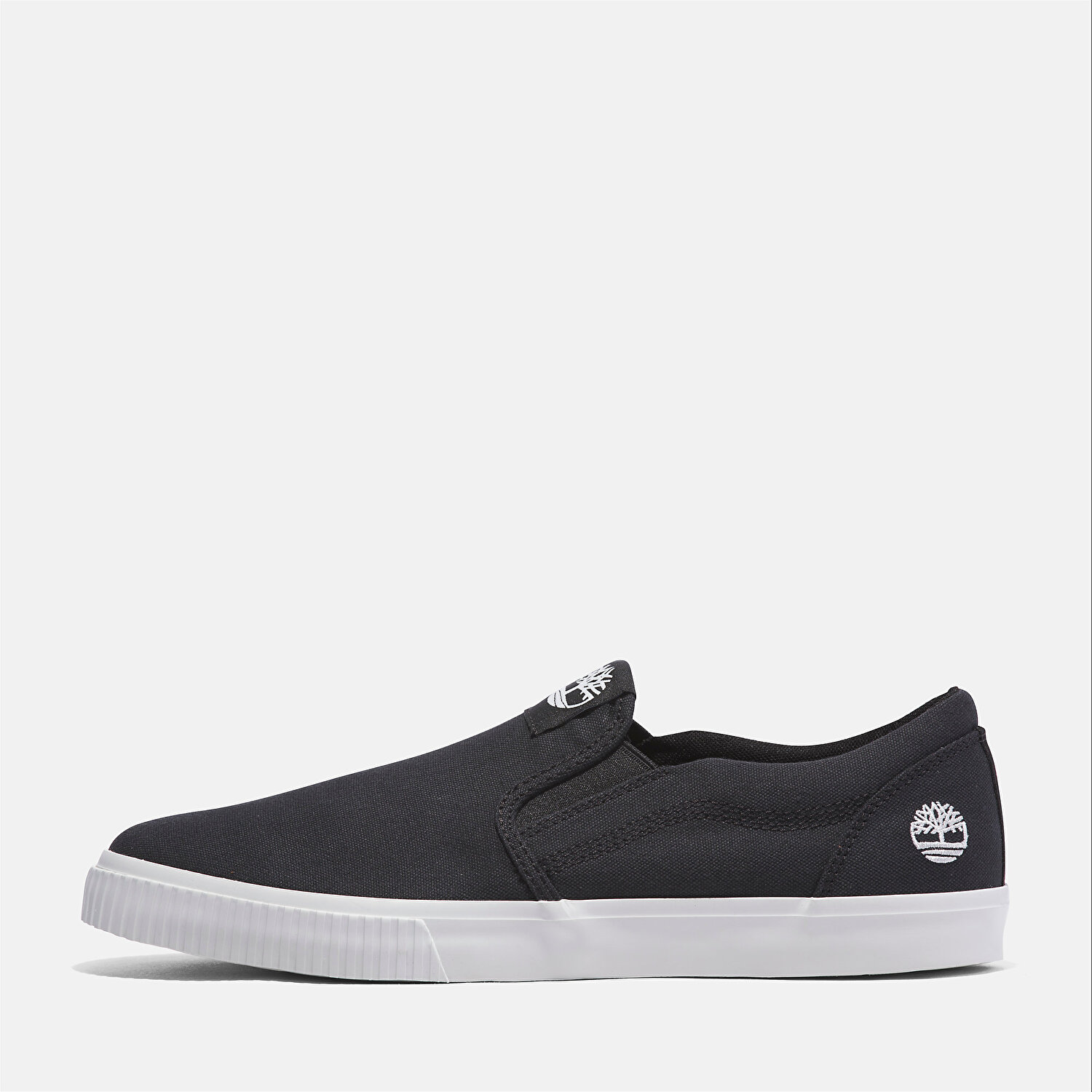 Timberland black slip on shoes top