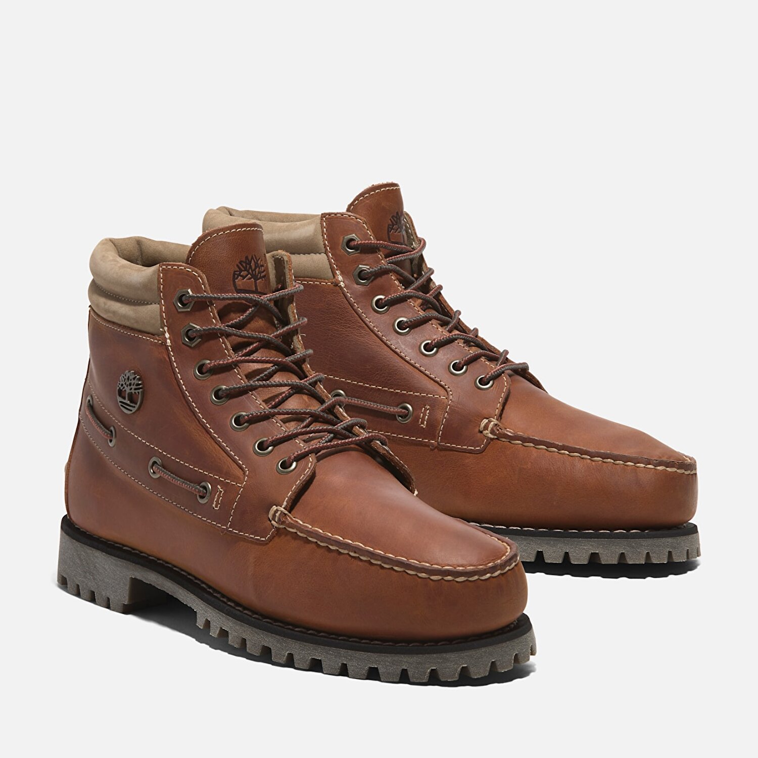 Erkek Timberland Authentic Kahverengi Bot Medium Orange Full Grain Timberland