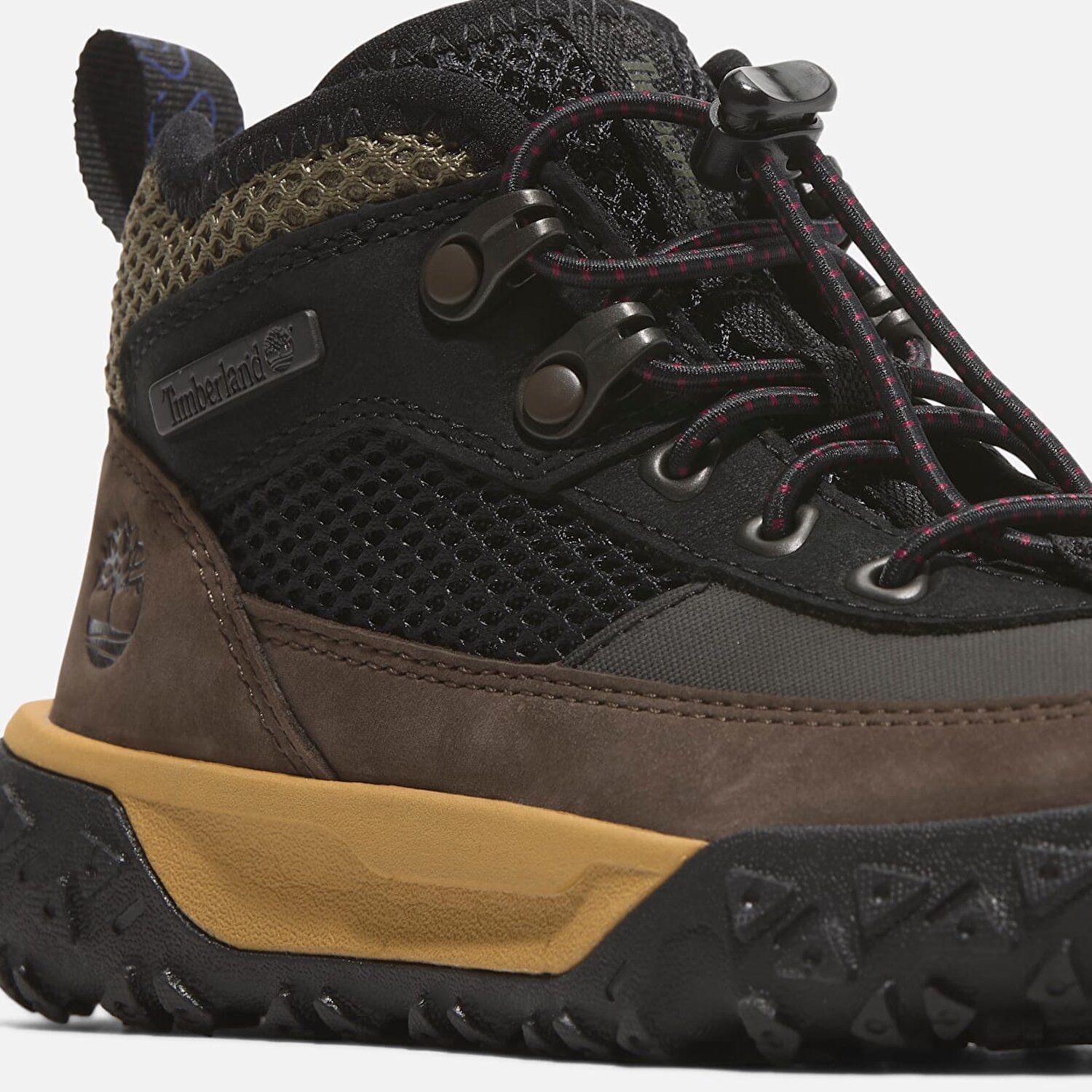 Genc GreenStride Motion 6 Kahverengi Yuruyu Botu Black Nubuck W Brown Timberland