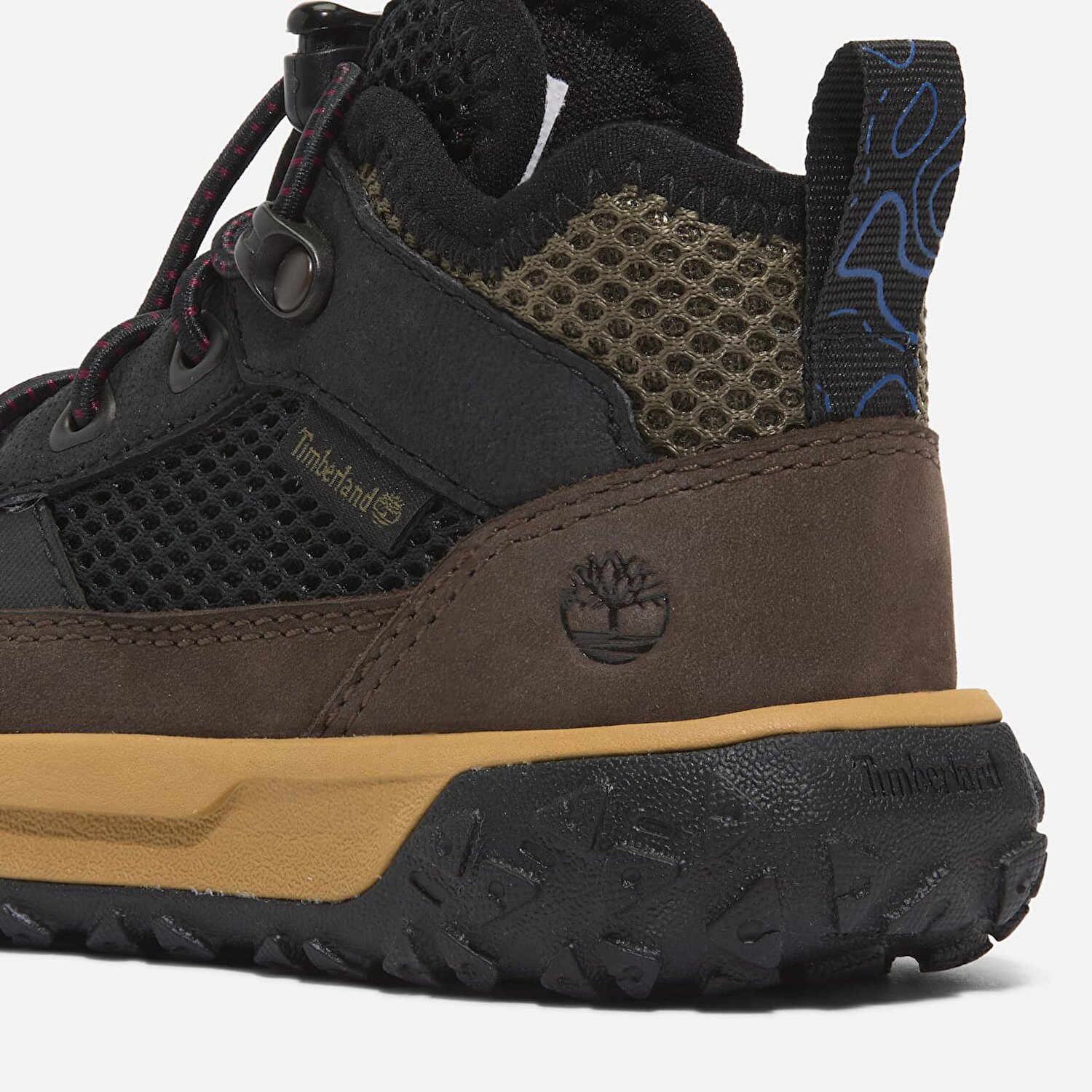 ●3-DEEP Bebek GreenStride Motion 6 Siyah Spor Ayakkabı - Black Nubuck W