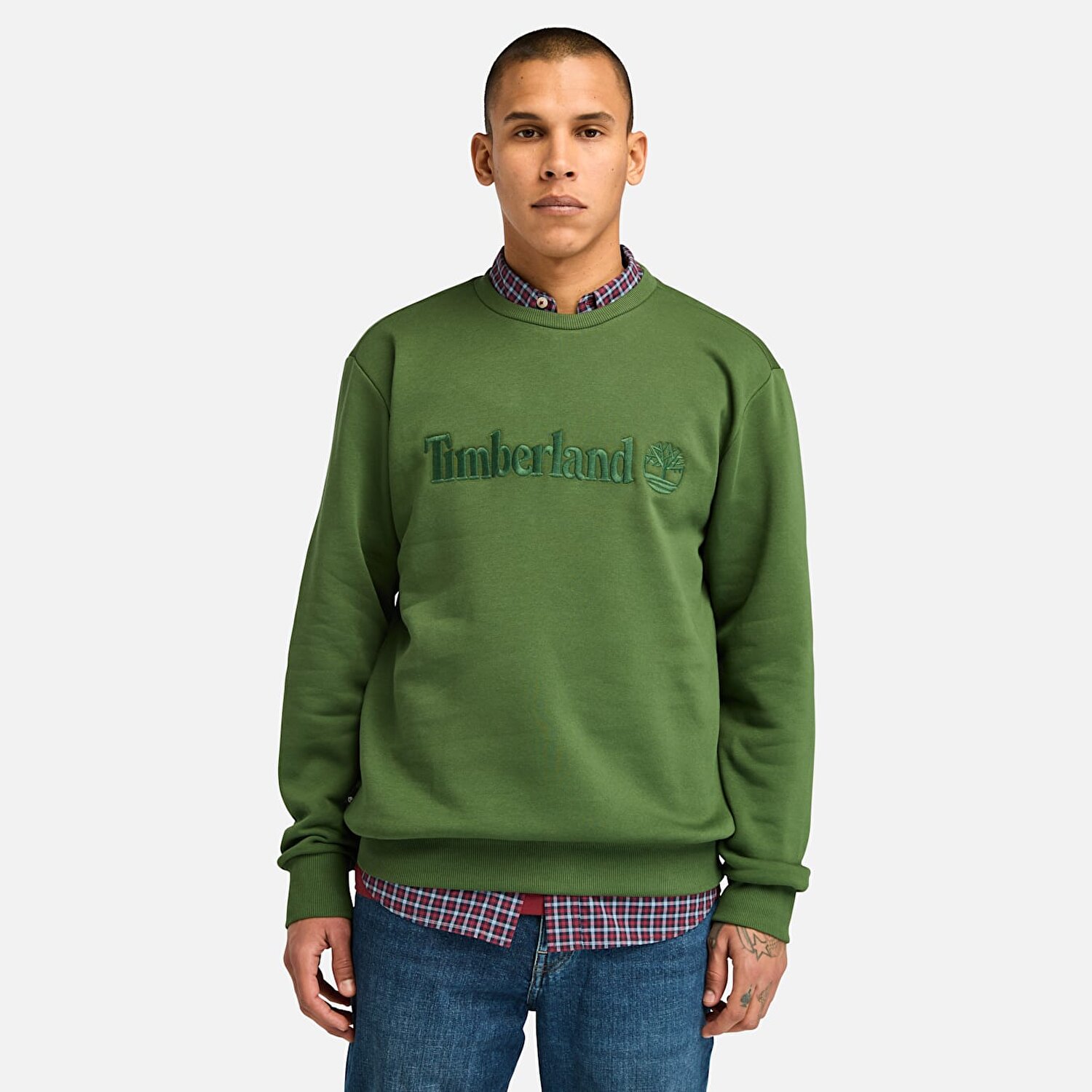 Sweatshirt dark green sales