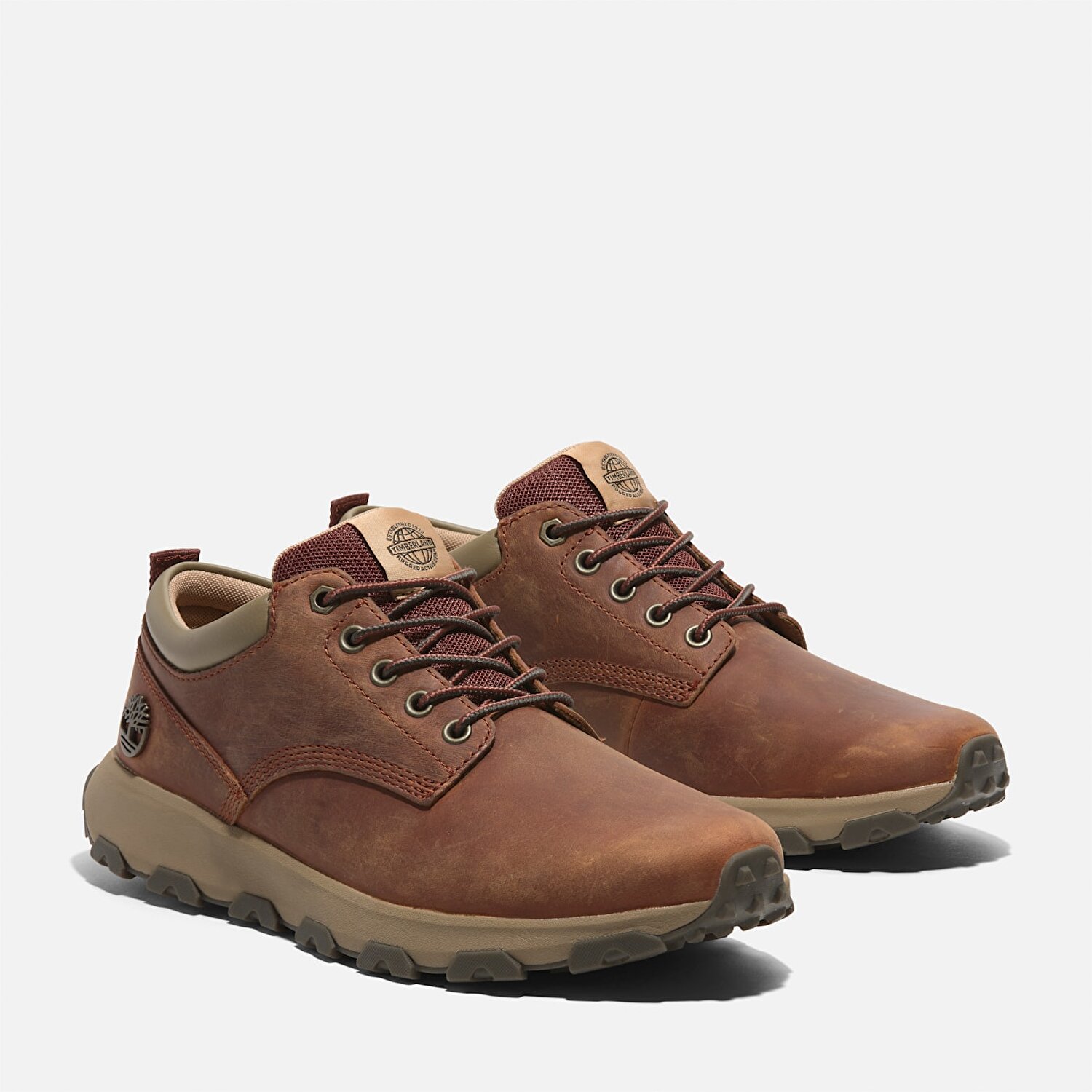 Erkek Winsor Park Taba Spor Ayakkab Medium Orange Full Grain Timberland