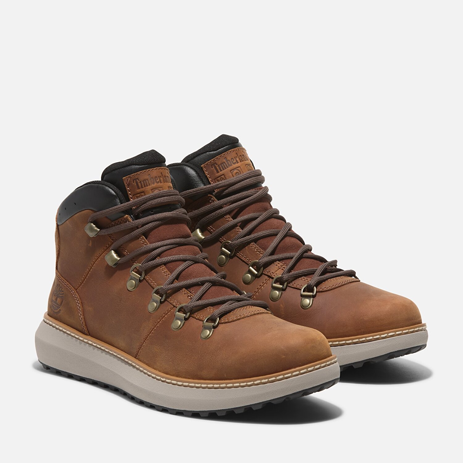Erkek Hudson Road Kahverengi Chukka Bot Rust Full Grain Timberland