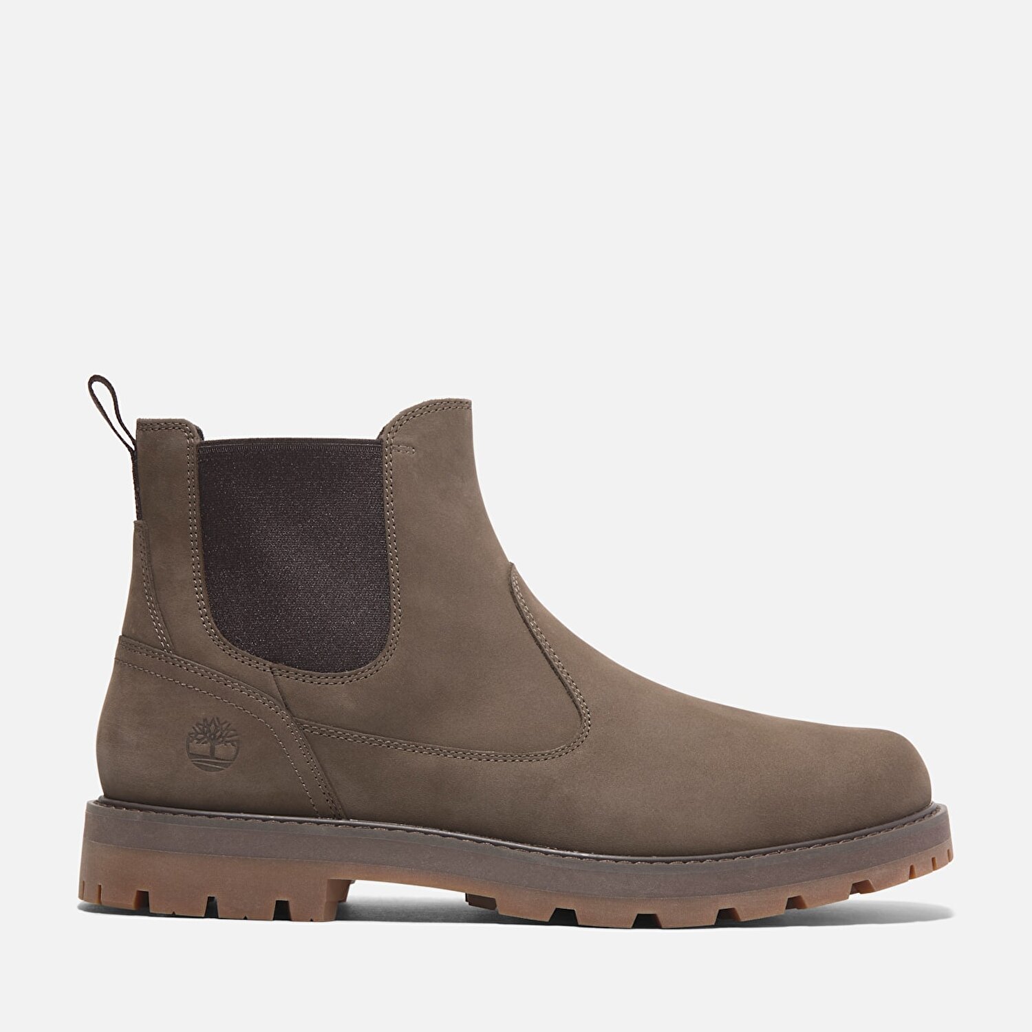 Erkek Britton Road Bo azl Vizon Chelsea Bot Medium Brown Nubuck Timberland