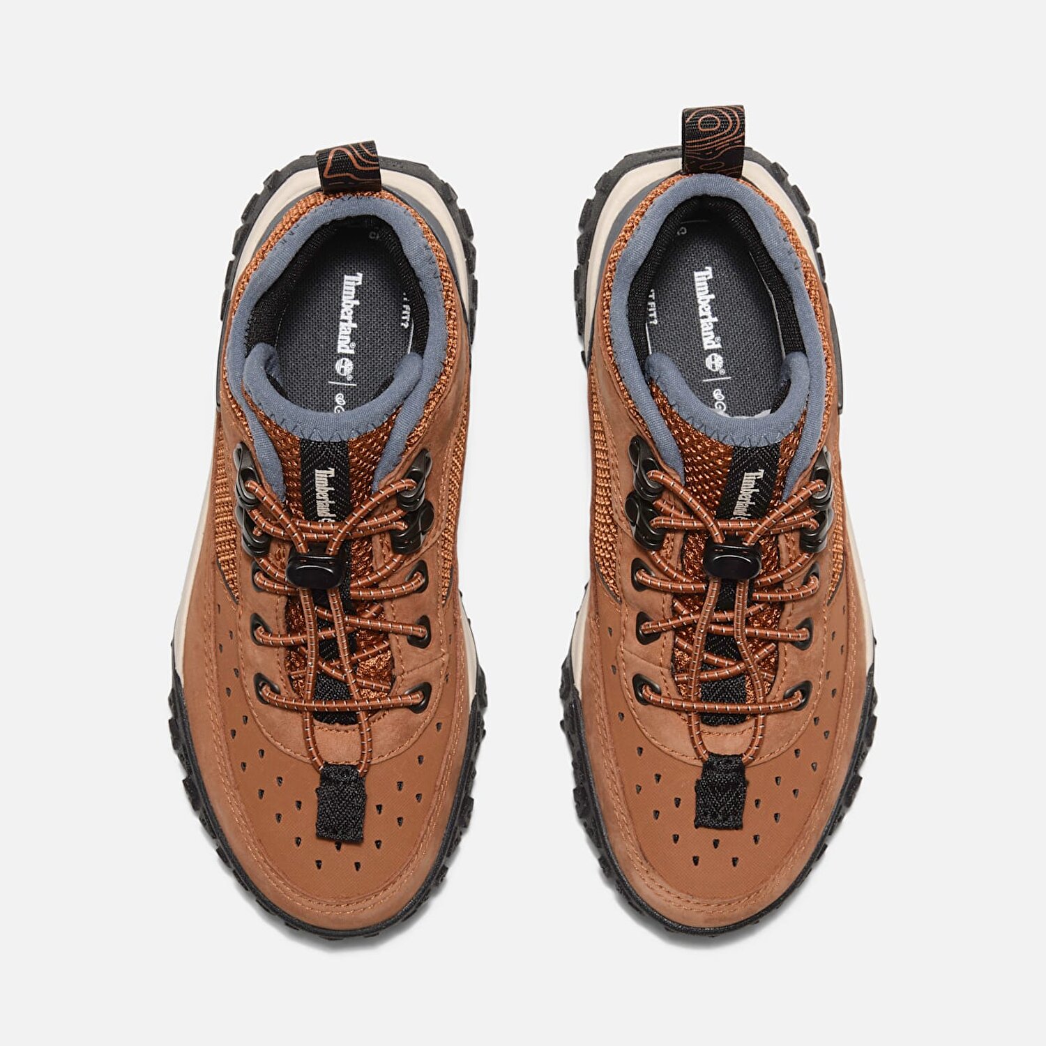 Genc GreenStride Motion 6 Bileksiz Ba c kl Taba Yuruyu Ayakkab s Dark Orange Nubuck Timberland