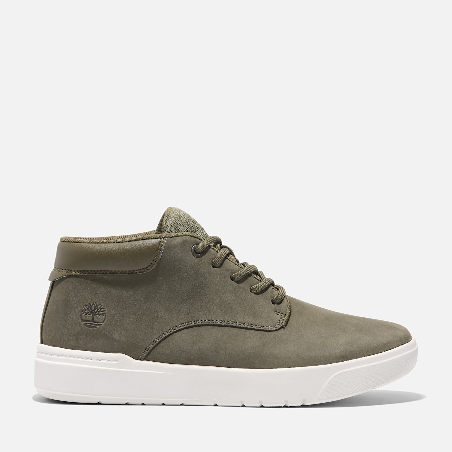 Erkek Seneca Bay Bo azl Ba c kl Ye il Spor Ayakkab Dark Green Nubuck Timberland