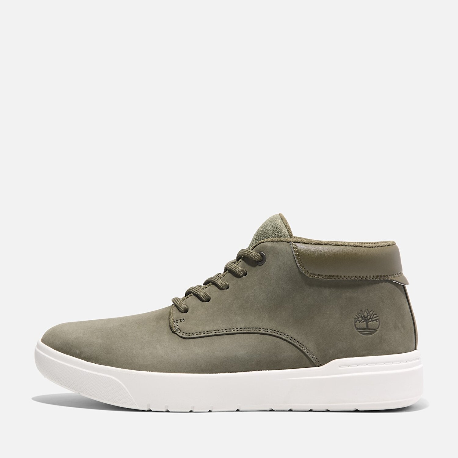 Erkek Seneca Bay Bo azl Ba c kl Ye il Spor Ayakkab Dark Green Nubuck Timberland