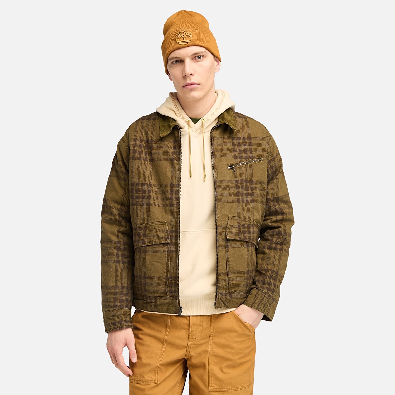 Timberland plaid jacket outlet