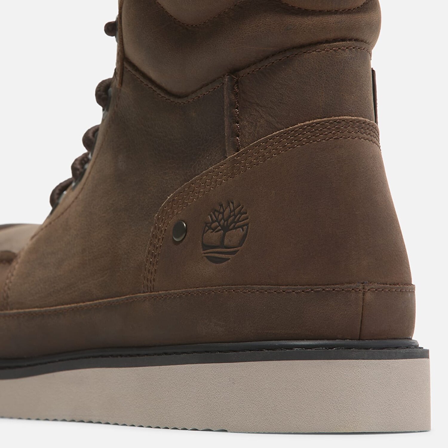 Erkek Newmarket Bo azl ve Ba c kl Kahverengi Bot Dark Brown Full Grain Timberland