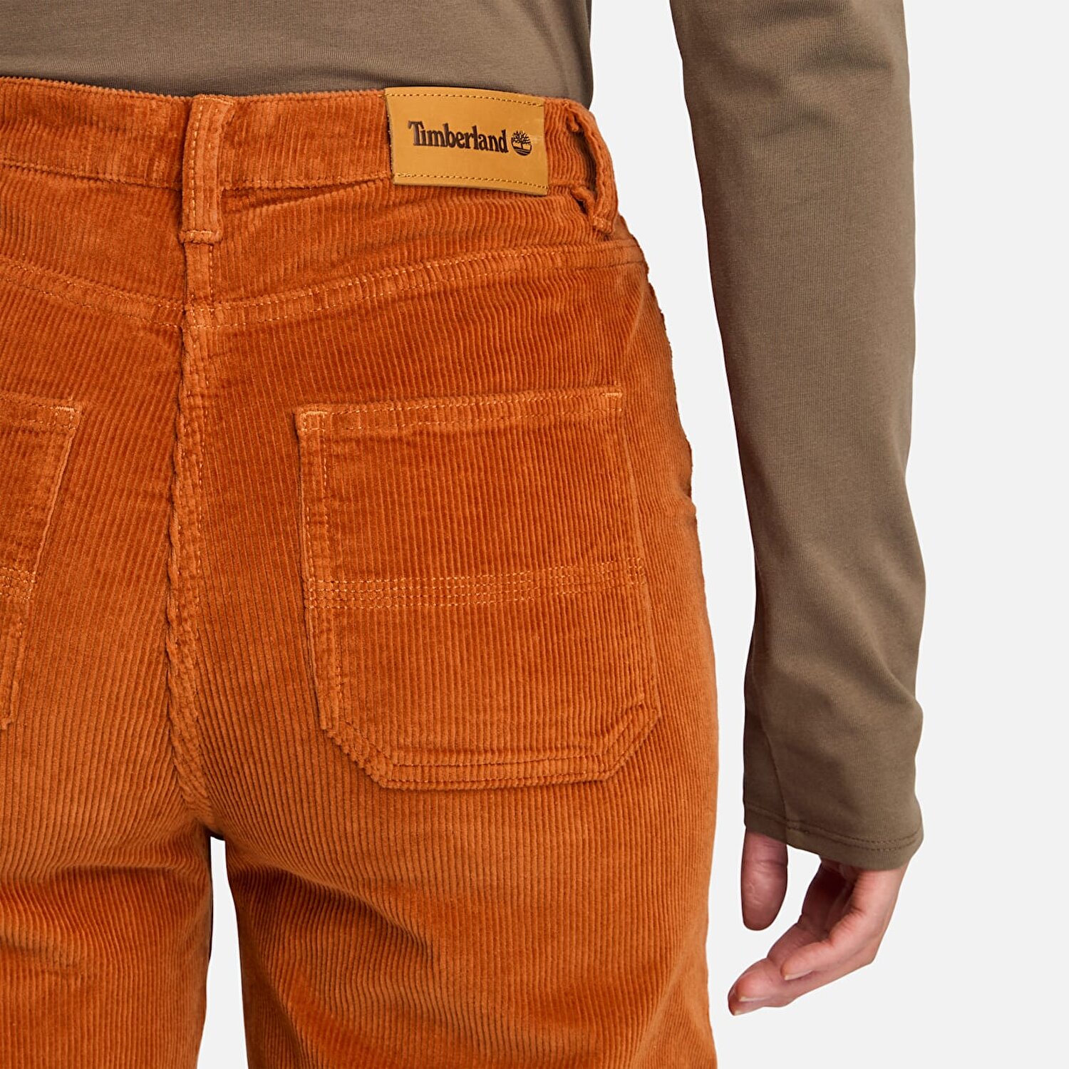 Kad n Geni Paca Tarc n Kadife Pantolon Umber Timberland