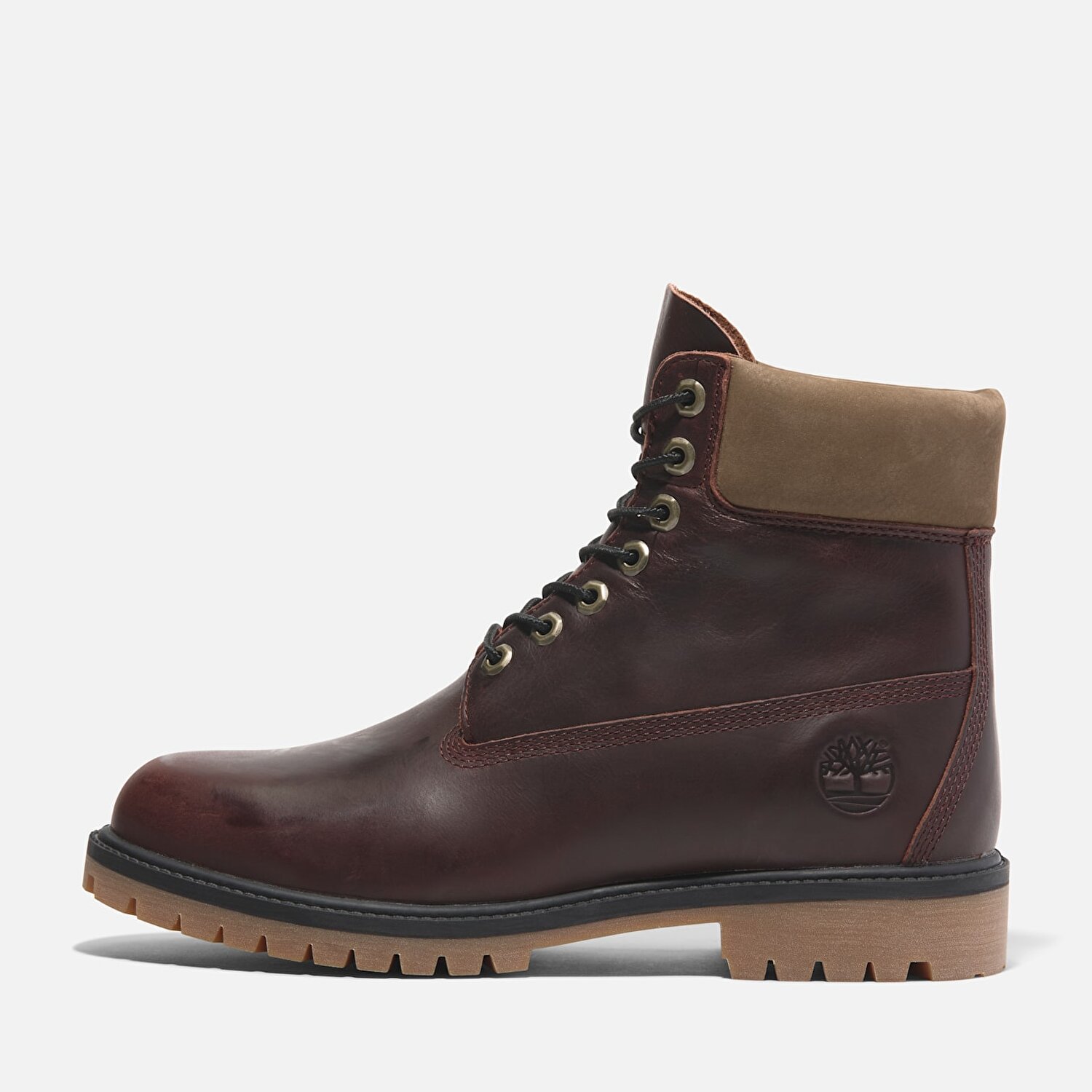 Erkek Timberland Heritage Premium 6 Inch Bordo Bot Burgundy Full Grain Timberland