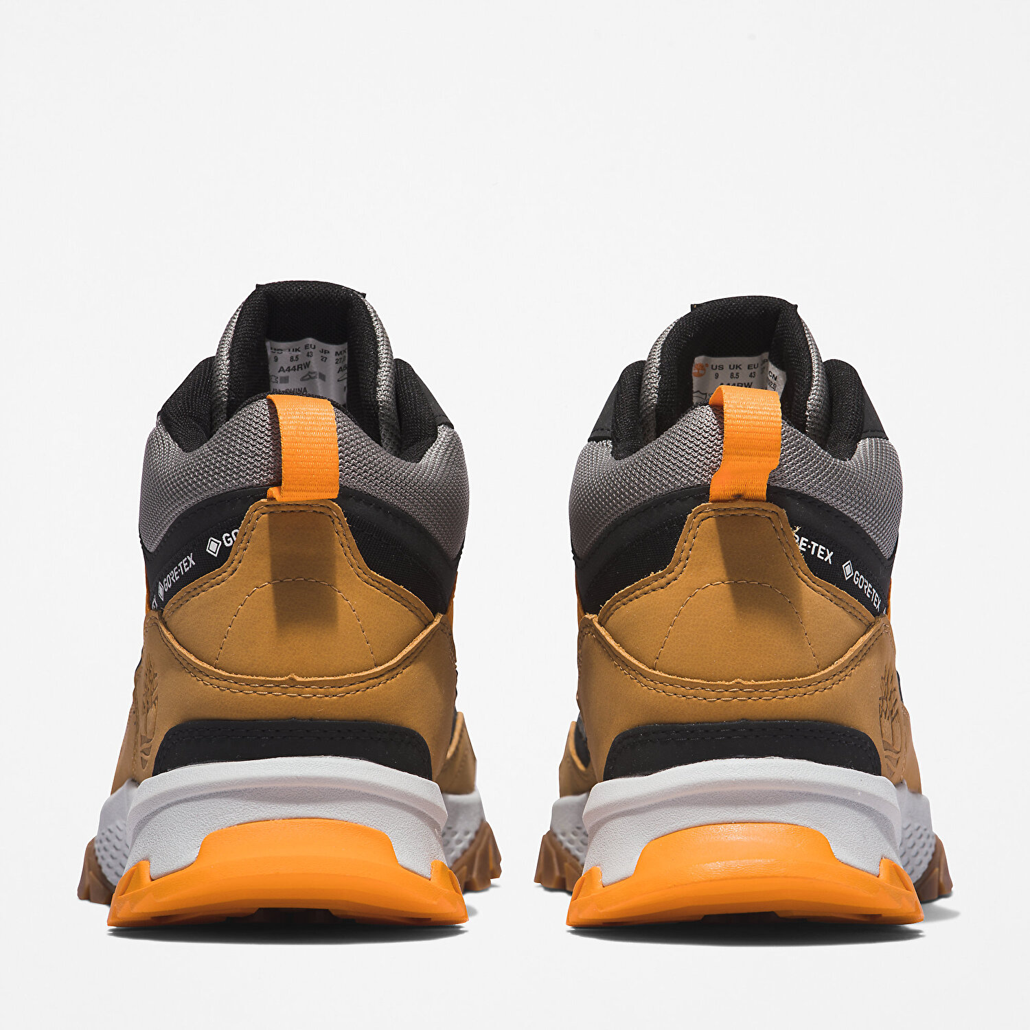 Erkek Lincoln Peak Boğazlı ve Bağcıklı Su Geçirmez Sarı Yürüyüş