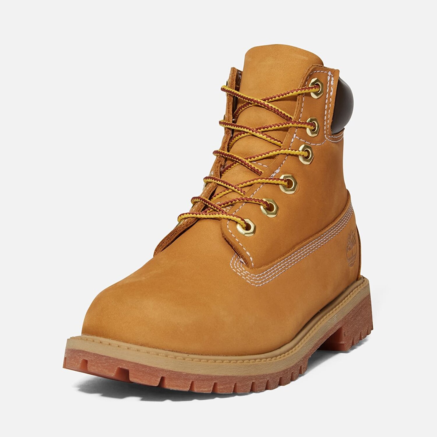 Çocuk Sarı Siyah Timberland Premium 6 Inch Su Geçirmez Bot - Sarı