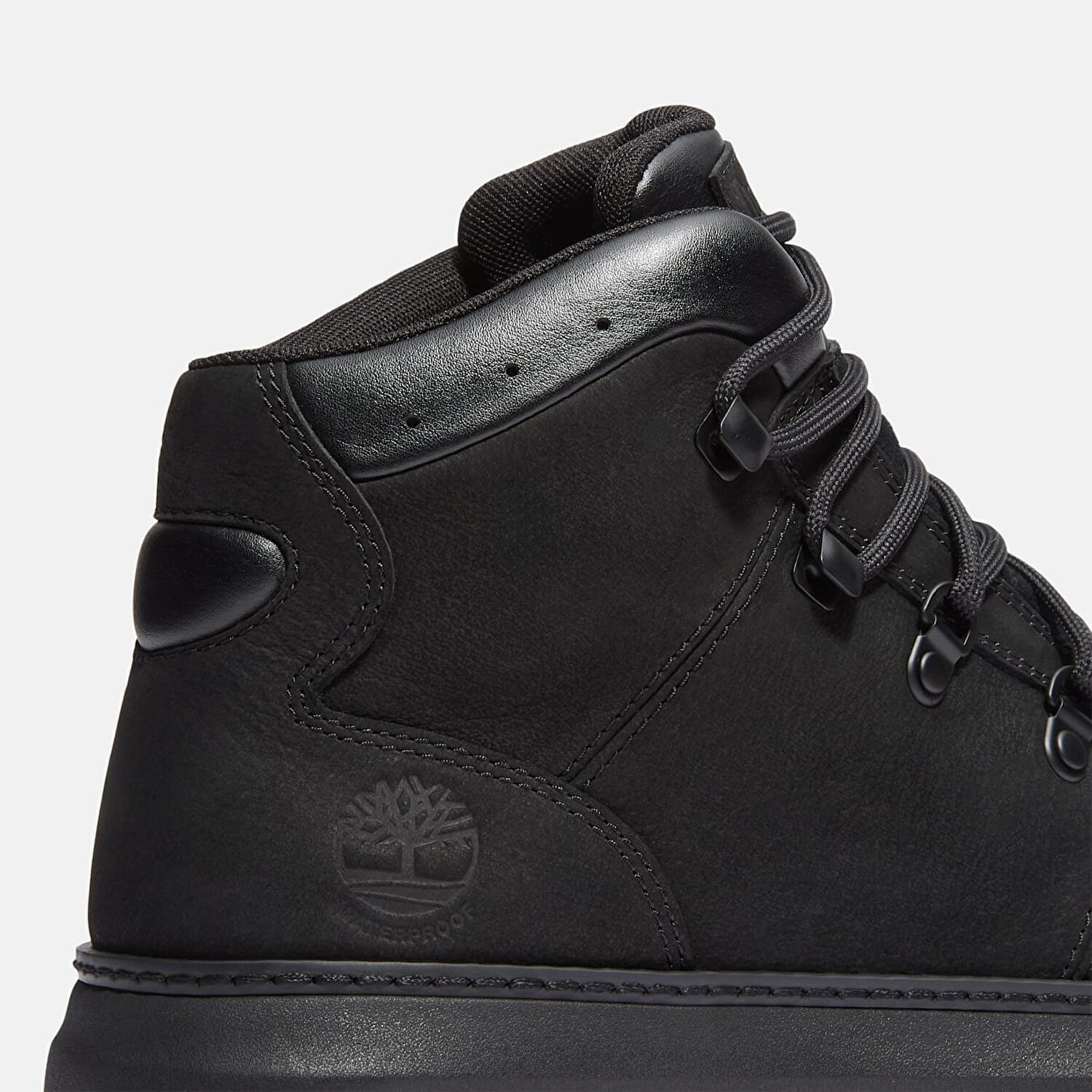 Erkek Siyah Hudson Road Su Geçirmez Chukka Bot - Black Nubuck
