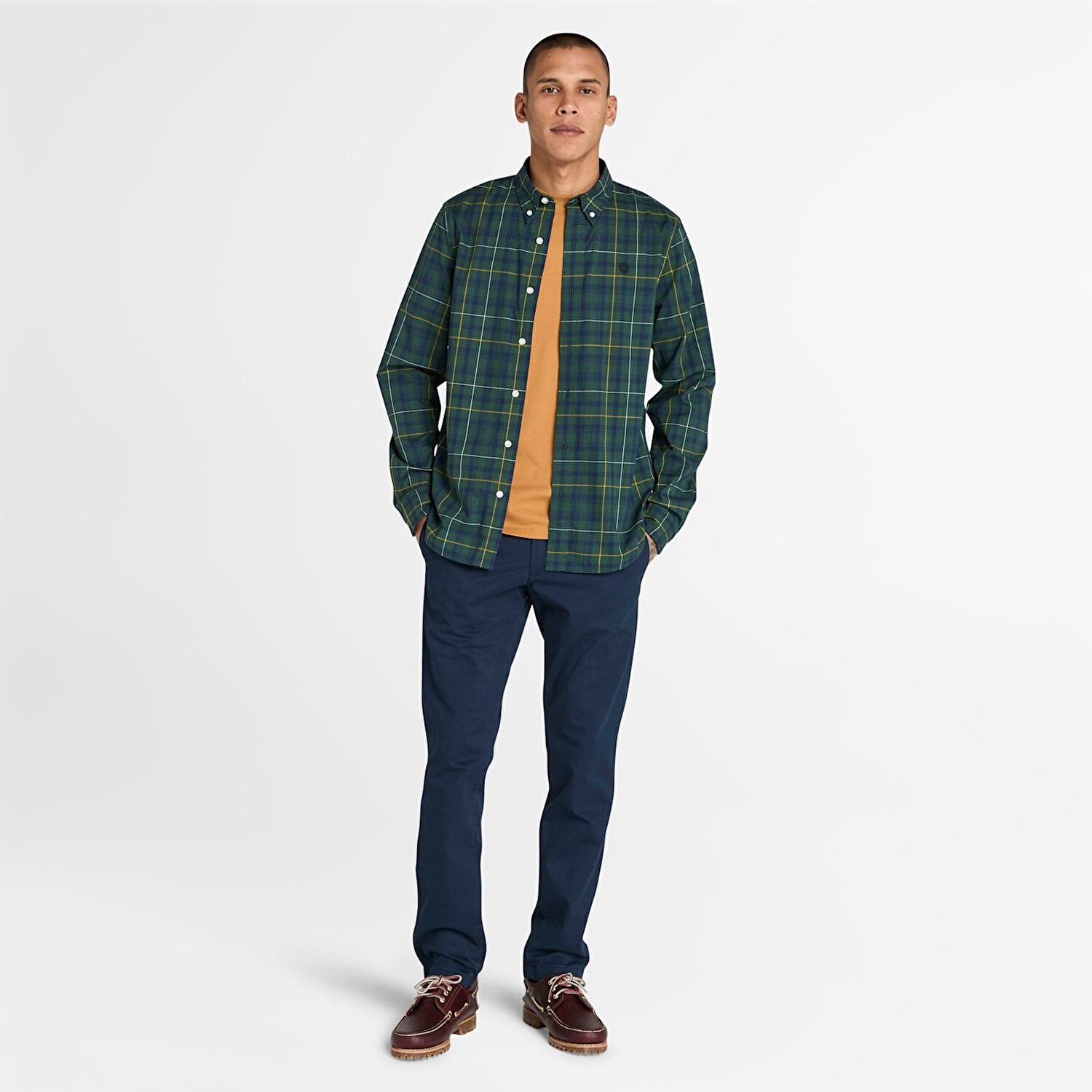 Erkek Sargent Lake Stretch Lacivert Chino Pantolon - Lacivert