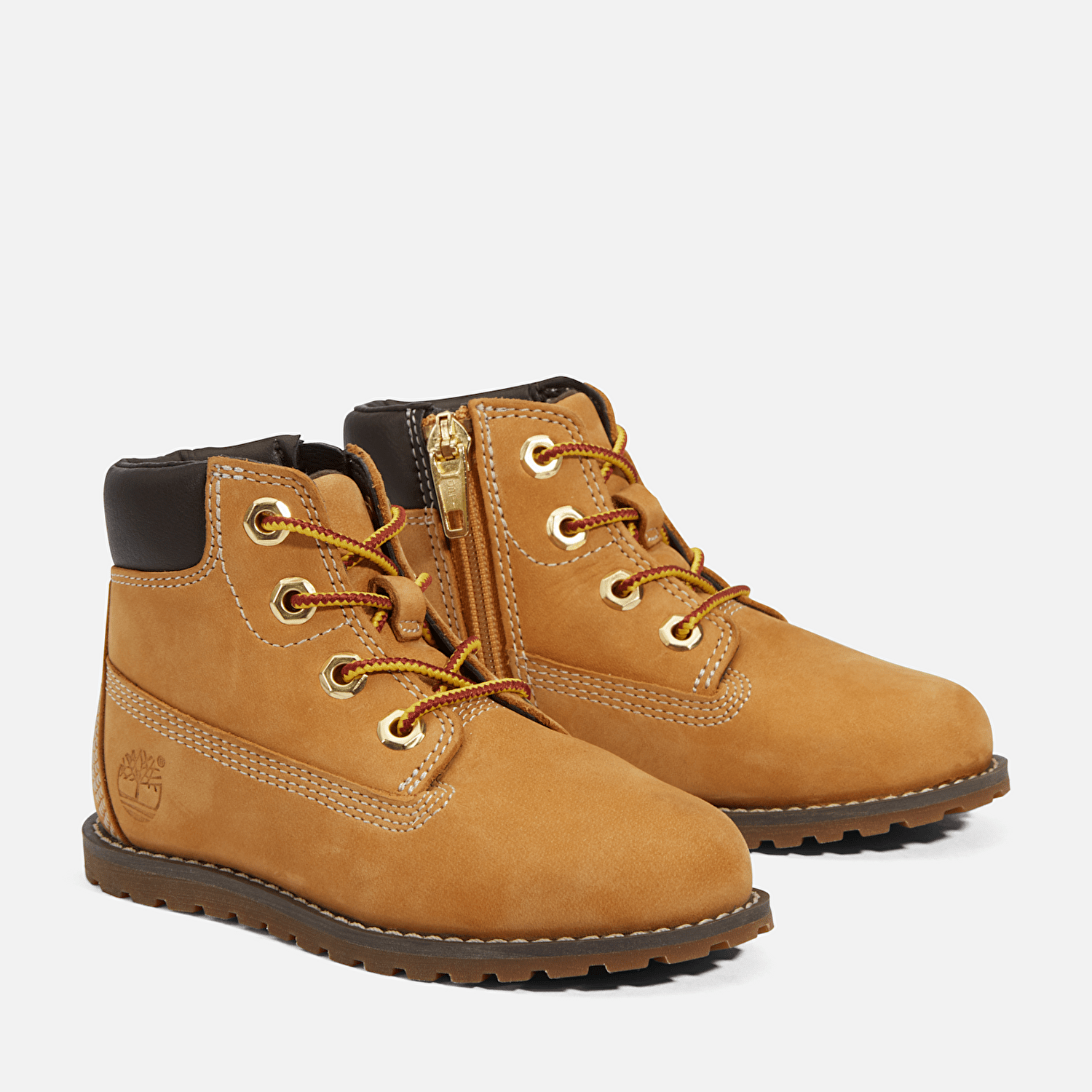Küçük Çocuk Pokey Pine Yandan Fermuarlı Sarı Bot - Sarı - Timberland