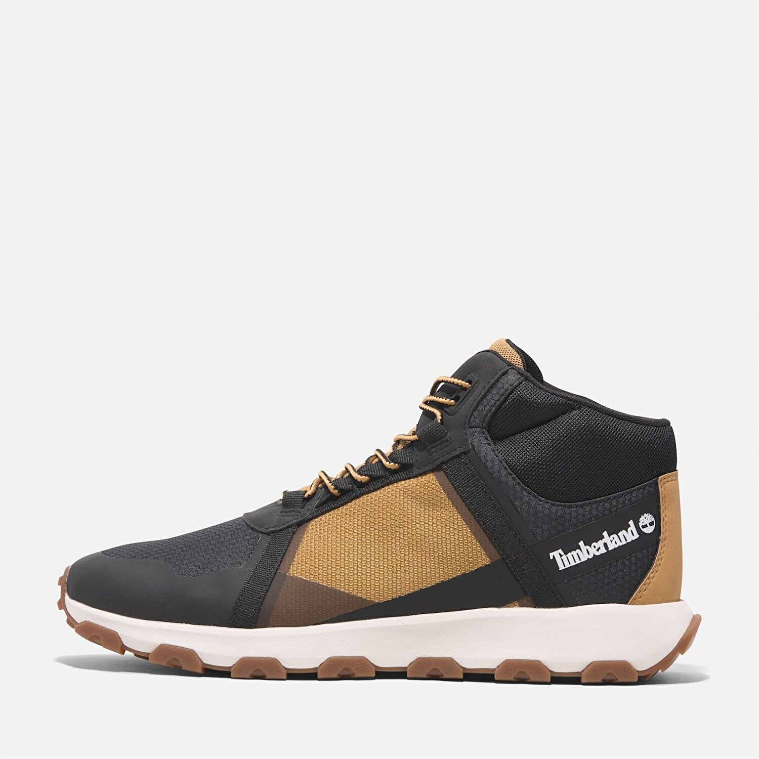 黒20、キャメル50 Erkek Winsor Trail Bilekli Su Geçirmez Sarı Spor Ayakkabı - Wheat