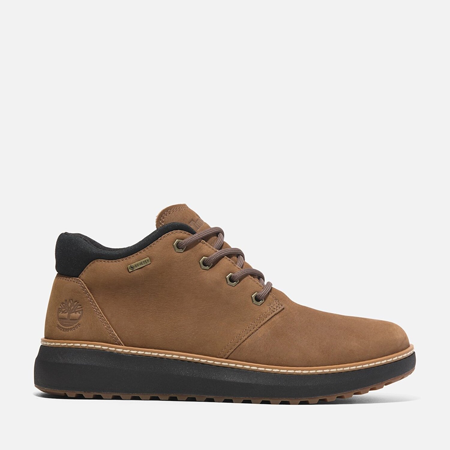 Erkek Hudson Road Gore-Tex® Kahverengi Chukka Bot - Rust Nubuck