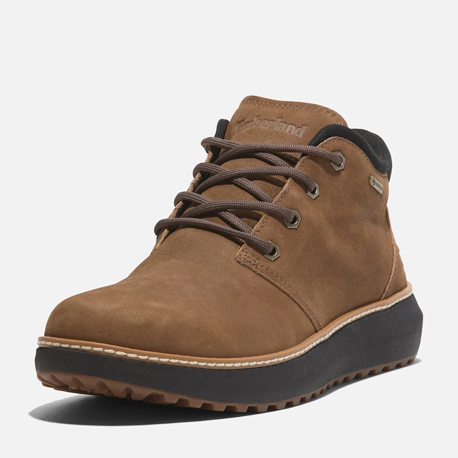 Erkek Hudson Road Gore-Tex® Kahverengi Chukka Bot - Rust Nubuck