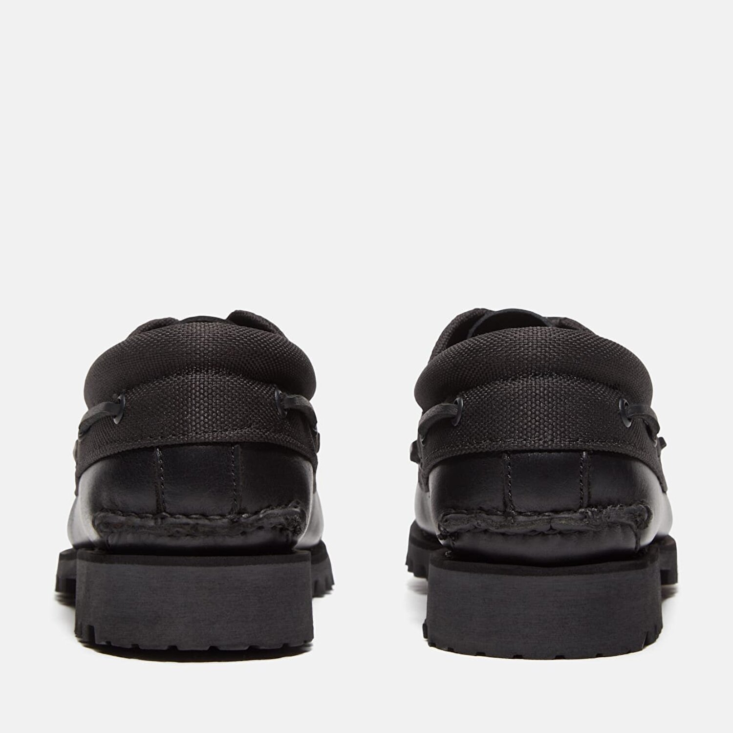 Erkek Siyah Timberland® Authentic El Yapımı 3 Delikli Tekne