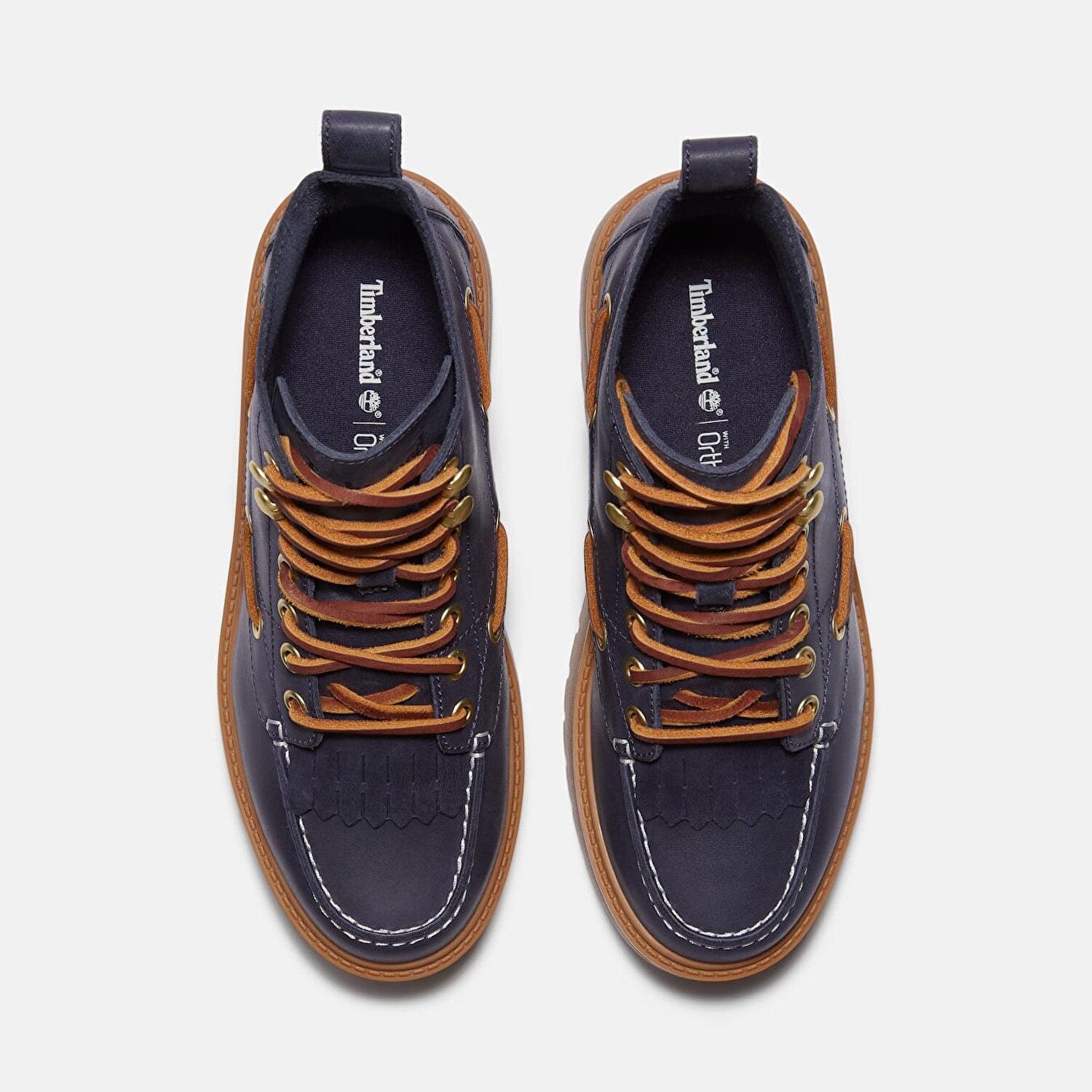 Kadın Koyu Mavi Stone Street Platform Püsküllü Bot - Dark Blue