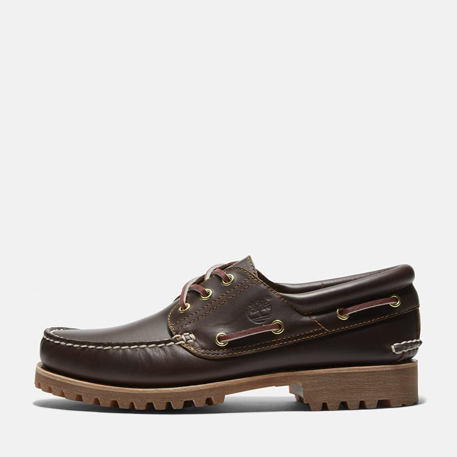 Authentic 3-Eye Kahverengi Klasik Erkek Tekne Ayakkabısı | Timberland