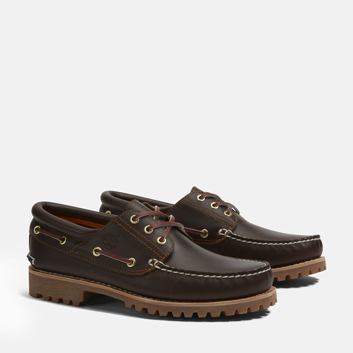Authentic 3-Eye Kahverengi Klasik Erkek Tekne Ayakkabısı | Timberland