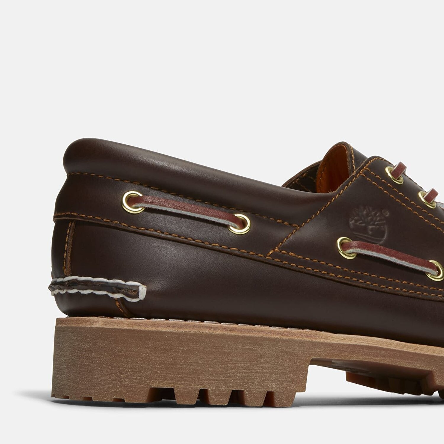 Authentic 3-Eye Kahverengi Klasik Erkek Tekne Ayakkabısı | Timberland