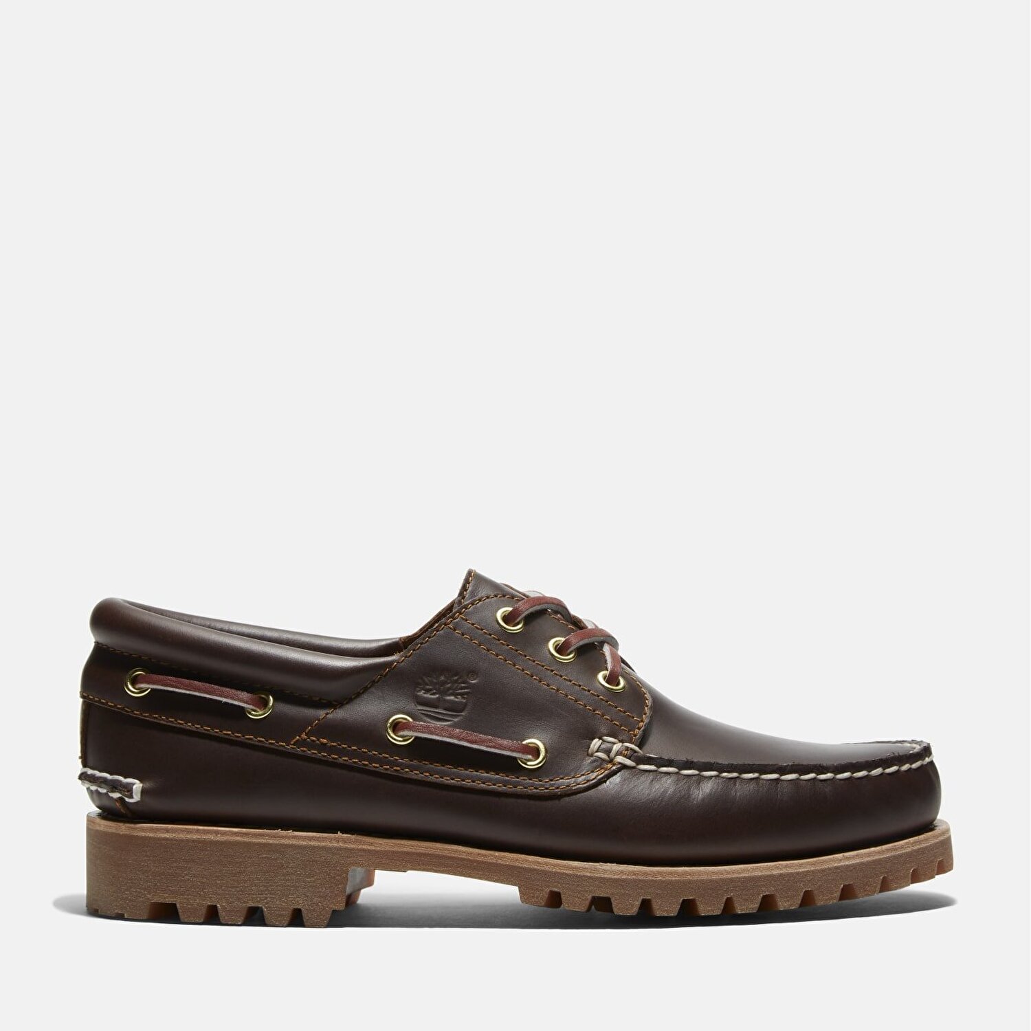 Authentic 3-Eye Kahverengi Klasik Erkek Tekne Ayakkabısı | Timberland