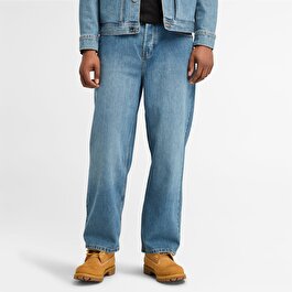 Erkek Refibra™ Mavi Denim Pantolon