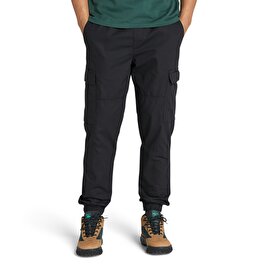 Erkek Siyah Brookline Ripstop Utility Cargo Jogger Pantolon