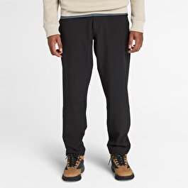 Erkek Siyah Quick-Dry Stretch Pantolon
