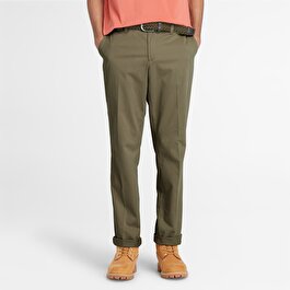 Erkek Squam Lake Twill Yeşil Chino Pantolon
