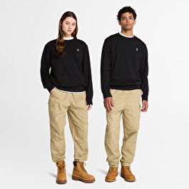 Erkek Yeşil Woven Badge Ripstop Kargo Pantolon