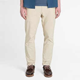 Erkek Bej Pamuklu Keten Jogger