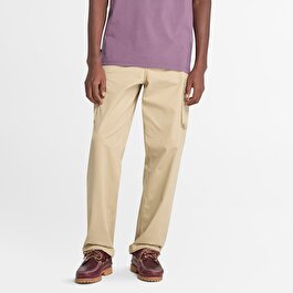 Erkek Bej Brookline Fitilli Kargo Pantolon