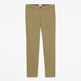 Erkek Yeşil Claremont Twill Slim Chino Pantolon