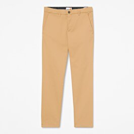 Erkek Sarı Claremont Fitilli Chino Pantolon