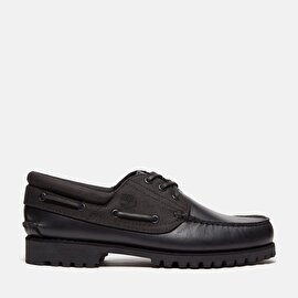 Erkek Siyah Timberland® Authentic El Yapımı 3 Delikli Tekne Ayakkabısı