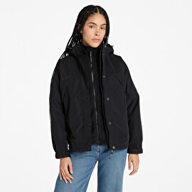 Kadın Siyah Winnick Su Geçirmez 3'ü 1 Arada Mont