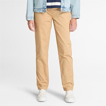 https://www.timberland.com.tr/Kadın Sarı Claremont Chino Pantolon