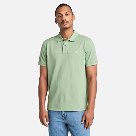 https://www.timberland.com.tr/Erkek Yeşil Millers River Pique Polo Yaka Tişört