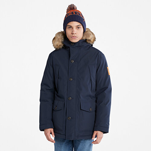 Erkek Scar Ridge Su Geçirmez Lacivert Parka