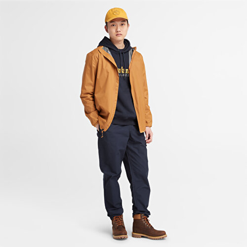 Erkek Timberland® Logo İşlemeli Lacivert Kapüşonlu Üst