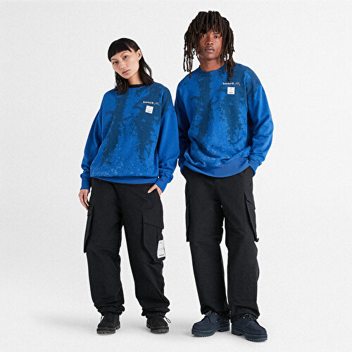 Erkek Timberland® x A-Cold-Wall Mavi Eşofman Üstü