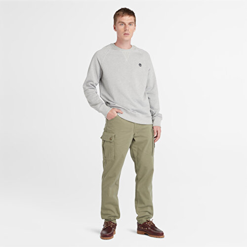 Erkek Exeter Loopback Gri Sweatshirt