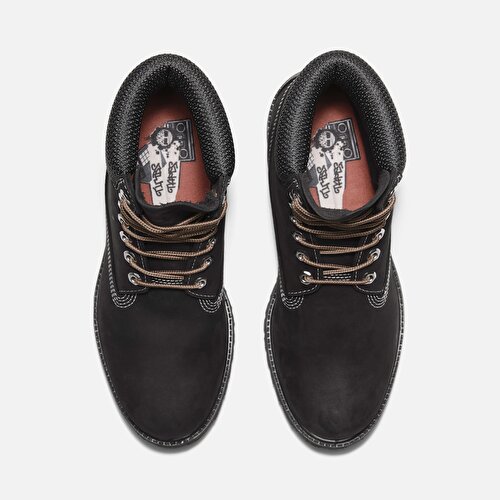 Erkek Timberland® Premium 6-Inch Su Geçirmez Siyah Bot