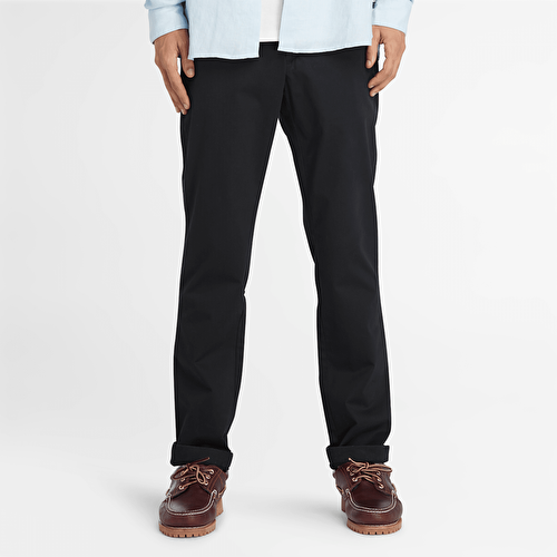 Erkek Claremont Twill Siyah Chino Pantolon